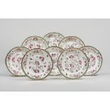 EIGHT BEAUTIFUL PORCELAIN DISHES, GINORI EARLY 20TH CENTURY