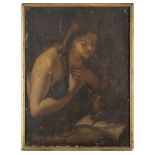 ROMAN PAINTER, 18TH CENTURY MARY MAGDALENE PRAYING