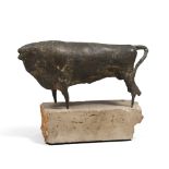 ORESTE DEQUEL, att.o - (Capodistria 1923 - Roma 1985) - - Toro - Scultura in [...]