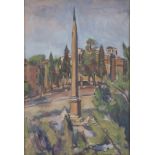 ORFEO TAMBURI (Jesi 1910 - Parigi 1994) L'Obelisco, 1947