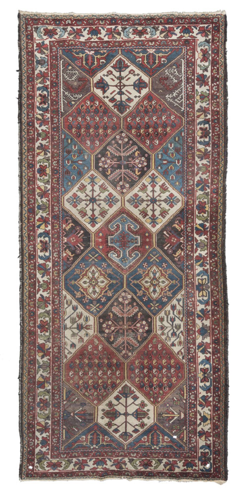 Kelley of Bakhtiary, early 20th century. Measures cm. 400 x 170.KELLEY DI BAKHTIARY, INIZI XX SECOLO