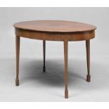 A BEAUTIFUL MAHOGANY TABLE, FRANCE FIRST HALF 19th SECOLO Measures cm. 75 x 110 x 83.BEL TAVOLO IN