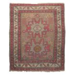 Shirwan Lesghi rug, early 20th century. Measures cm. 150 x 127. TAPPETO SHIRWAN LESGHI, INIZIO XX