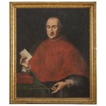 TUSCANY PAINTER, 18TH CENTURY PORTRAIT OF CARDINAL BERNARDINO DE VECCHI Oil on canvas, cm. 90 x 74