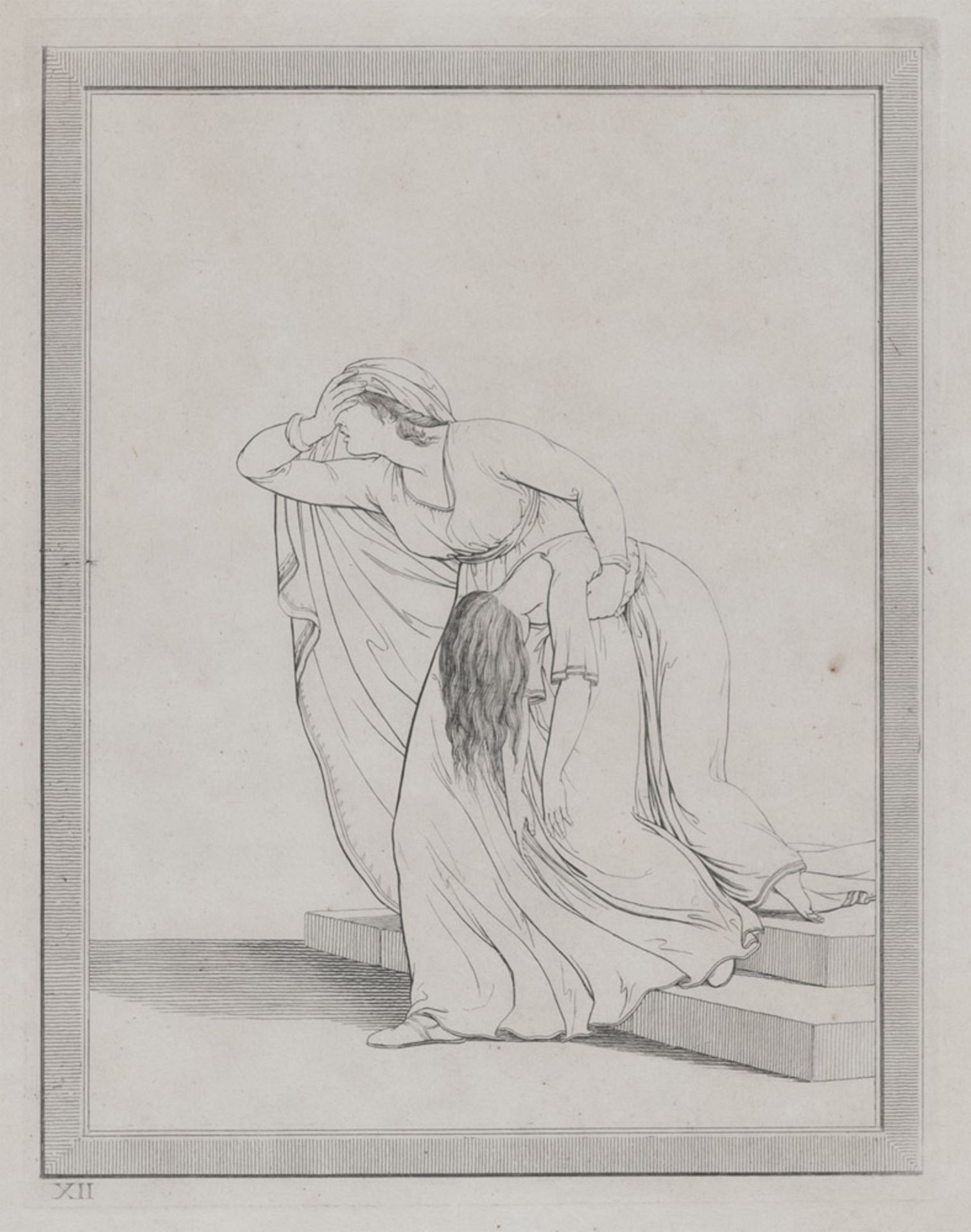 Friedrich Rehberg (Hannover 1758 - Munich 1835). Incipit, drawings dedicated to Sir William - Bild 11 aus 12