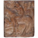 VITALIANO MARCHINI (Melegnano 1888 - Montorfano 1971) The Good Samaritan, 1960 High-relief in