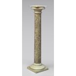 Marble column, early 19th century. h. cm. 112. BELLA COLONNINA IN MARMO LUMACHINO, INIZI XIX