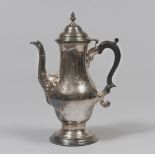 SILVER TEAPOT, MARKED LONDON 1760 ca. Title 925/1000. Measures cm. 29 x 14 x 21, gross weight gr.