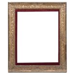 GILT WOOD FRAME, 17TH CENTURY Inner Measures cm. 128 x 95. RARA CORNICE IN LEGNO DORATO, XVII SECOLO