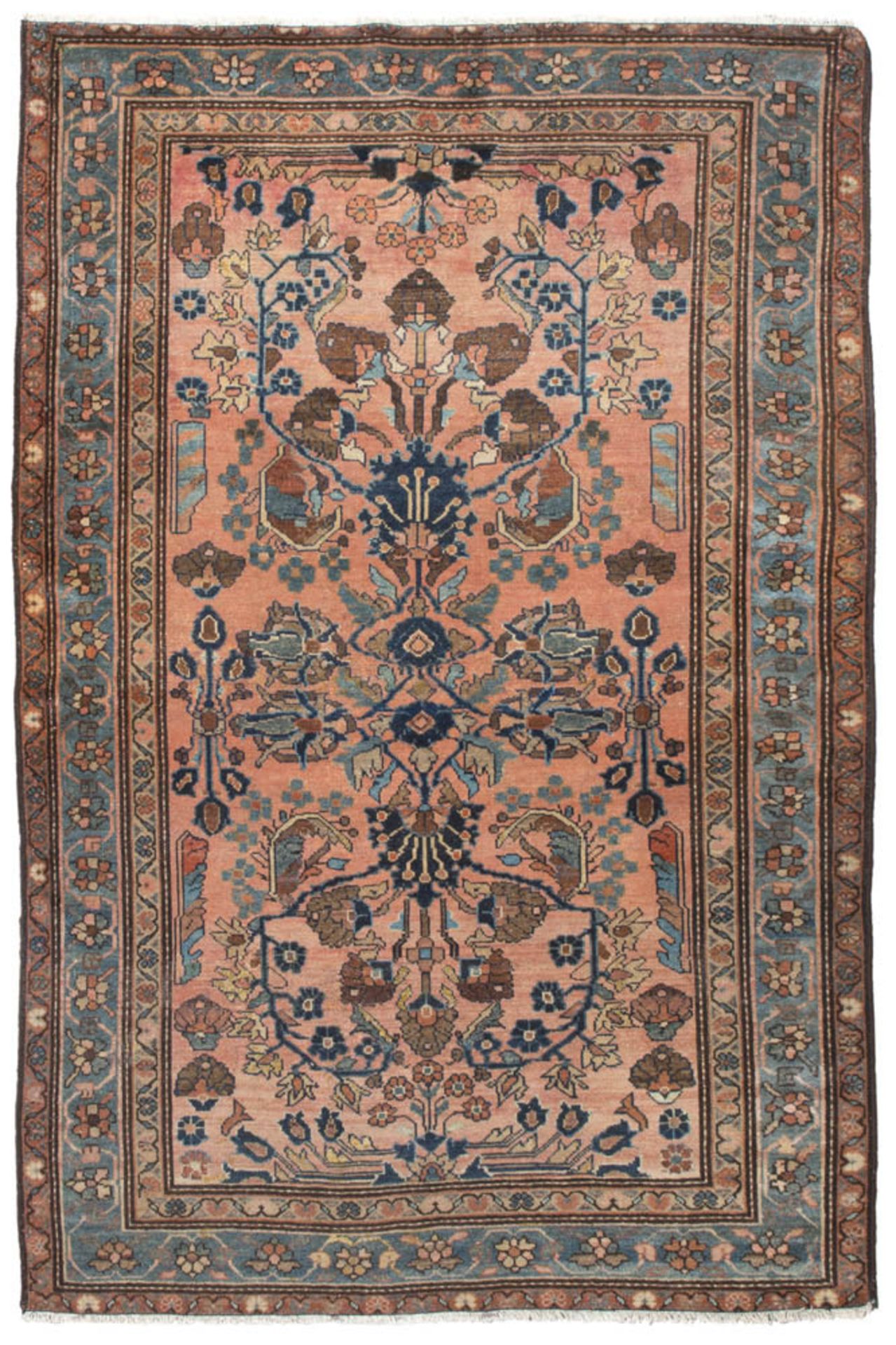 MALAYER CARPET, EARLY 20TH CENTURY Measures cm. SPLENDIDO TAPPETO MALAYER ANTICO, INIZIO XX SECOLO