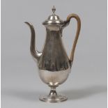 BEAUTIFUL SILVER TEAR, PUNZONE LONDON 1809 with a smooth filiform body, with small cup on the hat.