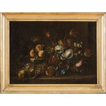NEAPOLITAN PAINTER, 19TH CENTURY STILL LIFE OF FLOWERS AND FRUITS