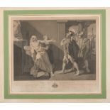 FRENCH ENGRAVER, 20TH CENTURY THE DEATH OF DEMOSTHENES Print, cm. 55 x 63 INCISORE FRANCESE, XX