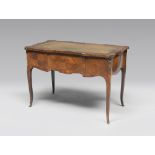 EBONY DESK, LATE 17TH CENTURY Metal finishings. Measures cm. 72 x 96 x 59. PICCOLA SCRIVANIA IN