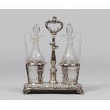 SILVER CRUET PUNCH NAPLES, KINGDOM OF THE TWO SICILIES, MIDDLE 19TH CENTURY Silversmith Raffaele