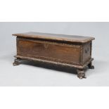 Rare walnut chest, central Italy, late 16th century