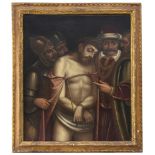 GENOESE PAINTER, 17TH CENTURY ECCE HOMO Oil on canvas, cm. 98 x 82 PROVENANCE Roman family