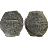 Judaea, Hasmonean Kingdom. Mattathias Antigonos (Mattatayah). Æ Prutah (1.60 g), 40-37 BCE.