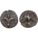 ANCIENT JEWISH COINS, Persian Period, SAMARIA and JUDAH, Judaea, Yehud (Judah). Silver 1/2 Gerah (