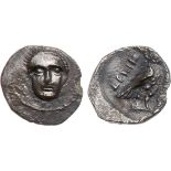 ANCIENT JEWISH COINS, Persian Period, SAMARIA and JUDAH, Judaea, Yehud (Judah). Hezekiah. Silver 1/2