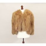 FOX FUR CAPE.