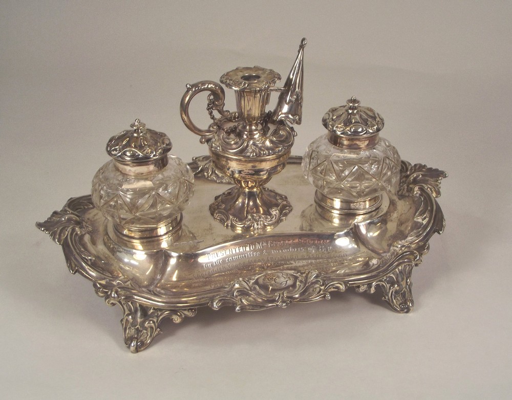 VICTORIAN INKSTAND.