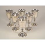 SILVER GOBLETS.