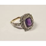 AMETHYST RING.