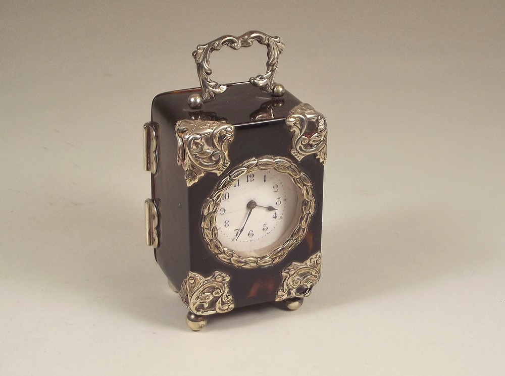 MINIATURE CLOCK. - Bild 2 aus 4