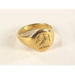 SIGNET RING.