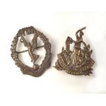 WWI VOLUNTEER BADGES.