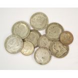 BRITISH SILVER COINS ETC.