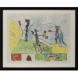 Roberto Matta (1911-2002) Untitled, lithograph in colours, signed and numbered in pencil 104/190 21"