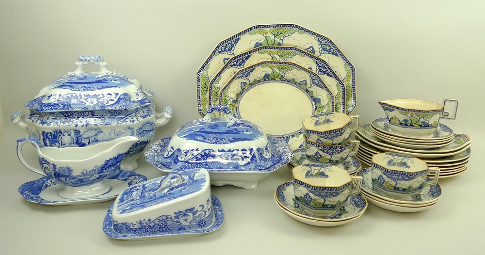 A Royal Doulton part dinner service, in the Merryweather pattern, - Image 2 of 2