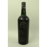 A bottle of Grahams vintage port, in an Averys of Bristol bottle, of unknown vintage, label missing.