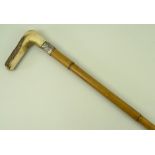 A horse measuring stick by Arnold and Sons London, with telescopic swivel measure,