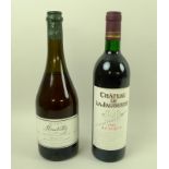 A bottle of Chateau De La Jaubertie, 1985 Reserve, Bergerac,