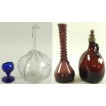 A collection of 19th century and later glass,