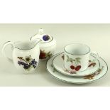 A modern Royal Worcester part dinner service in Evesham Vale pattern,