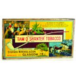 TAM O SHANTER TOBACCO TIN. 11.5 by 6.5ins, multicoloured pictorial featuring Tam O Shanter TAM O