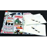 GUINNESS BEDDING. Double bed set comprising duvet cover & pair of pillow cases, jam packed full of