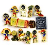 GROUP OF ADVERTISING PIN BADGES. Multicoloured badges for various products, Jack Daniels,