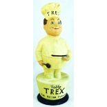TUBBY TREX SHOP ADVERTISING FIGURE. 16.5ins tall, 1950s shop advertising figure of chef/ baker for