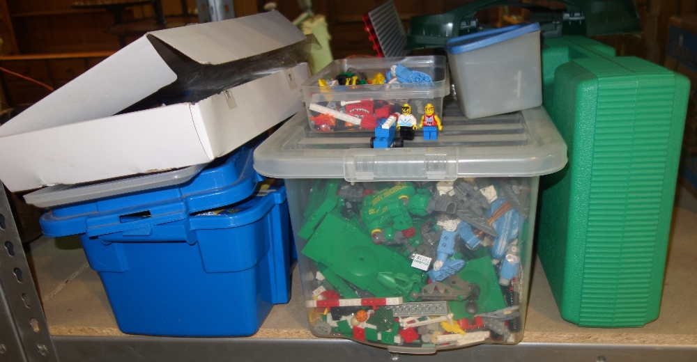 A quantity of children's lego, Duplo and Knex, - Image 2 of 2