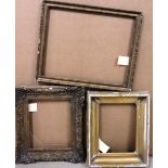 A group of three 19th century frames,