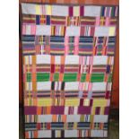 A large 20th century abstract tapestry.