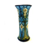 A Moorcroft pottery vase of waisted form, circa 2001,