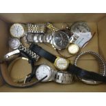 A gentleman's steel Omega Dynamic Automatic wristwatch,