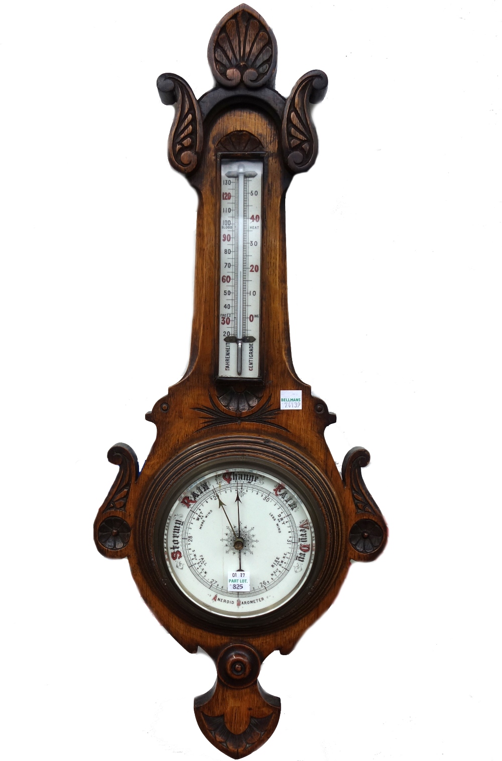 A walnut cased Vienna style wall clock, early 20th century, - Image 2 of 2