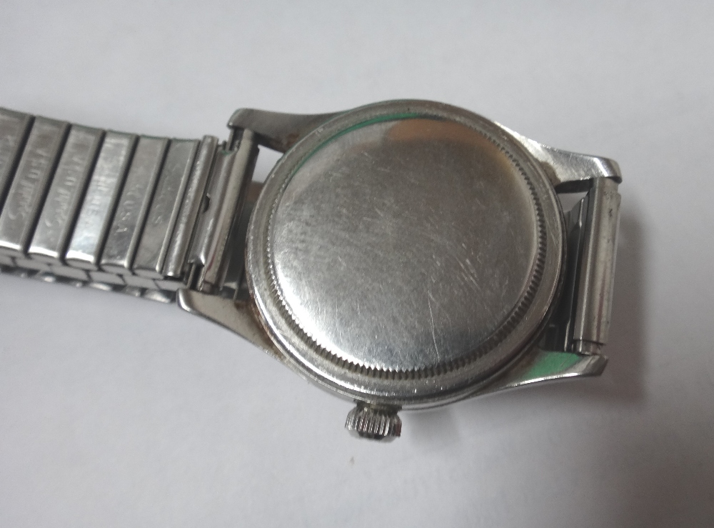 A gentleman's steel cased Tudor Oyster wristwatch, - Image 3 of 4